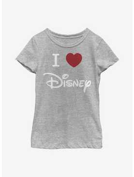 Disney Classic I Heart Disney Youth Girls T-Shirt, , hi-res