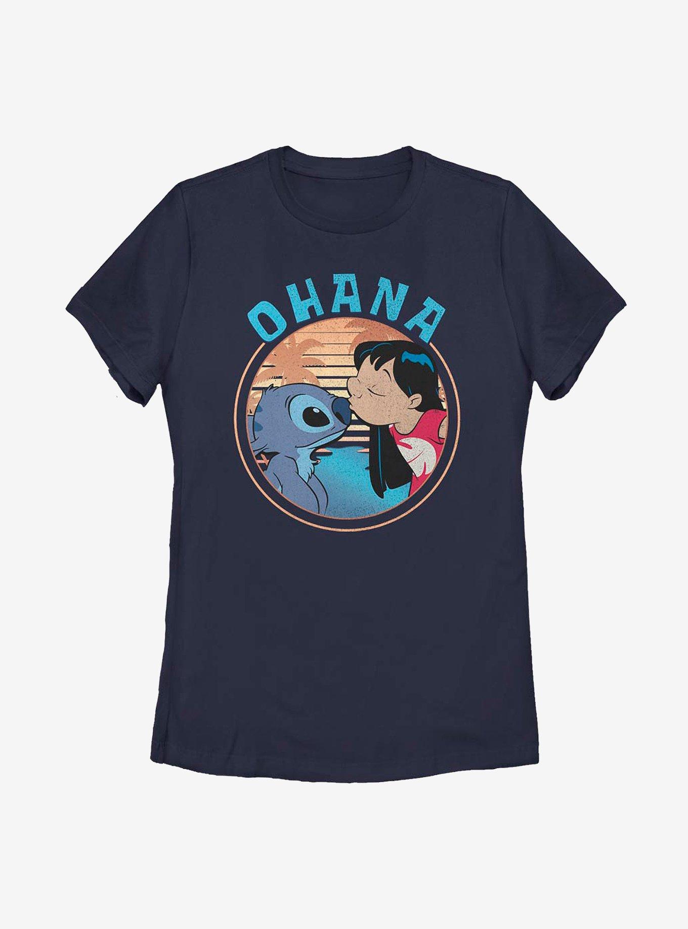 Disney Lilo And Stitch Lilo And Stitch Ohana Womens T-Shirt, , hi-res