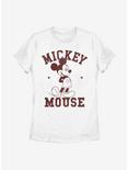 Disney Mickey Mouse Goes To College Womens T-Shirt, WHITE, hi-res