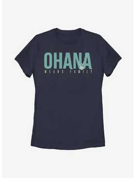 Disney Lilo And Stitch Ohana Bold Womens T-Shirt, , hi-res