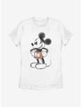 Disney Mickey Mouse Watercolor Mouse Womens T-Shirt, WHITE, hi-res