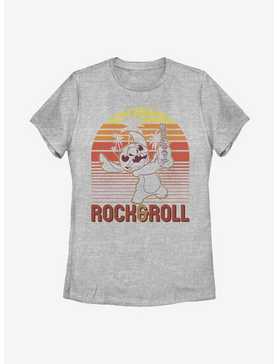Disney Lilo And Stitch Rock And Roll Womens T-Shirt, , hi-res