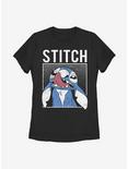 Disney Lilo And Stitch Savage Stitch Womens T-Shirt, BLACK, hi-res