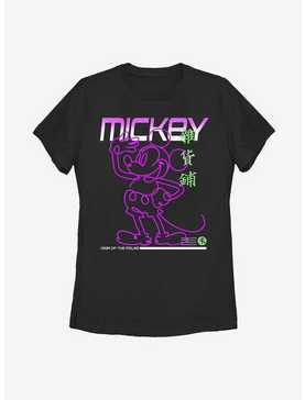 Disney Mickey Mouse Street Glow Womens T-Shirt, , hi-res