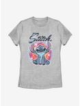 Disney Lilo And Stitch Airbrush Womens T-Shirt, ATH HTR, hi-res