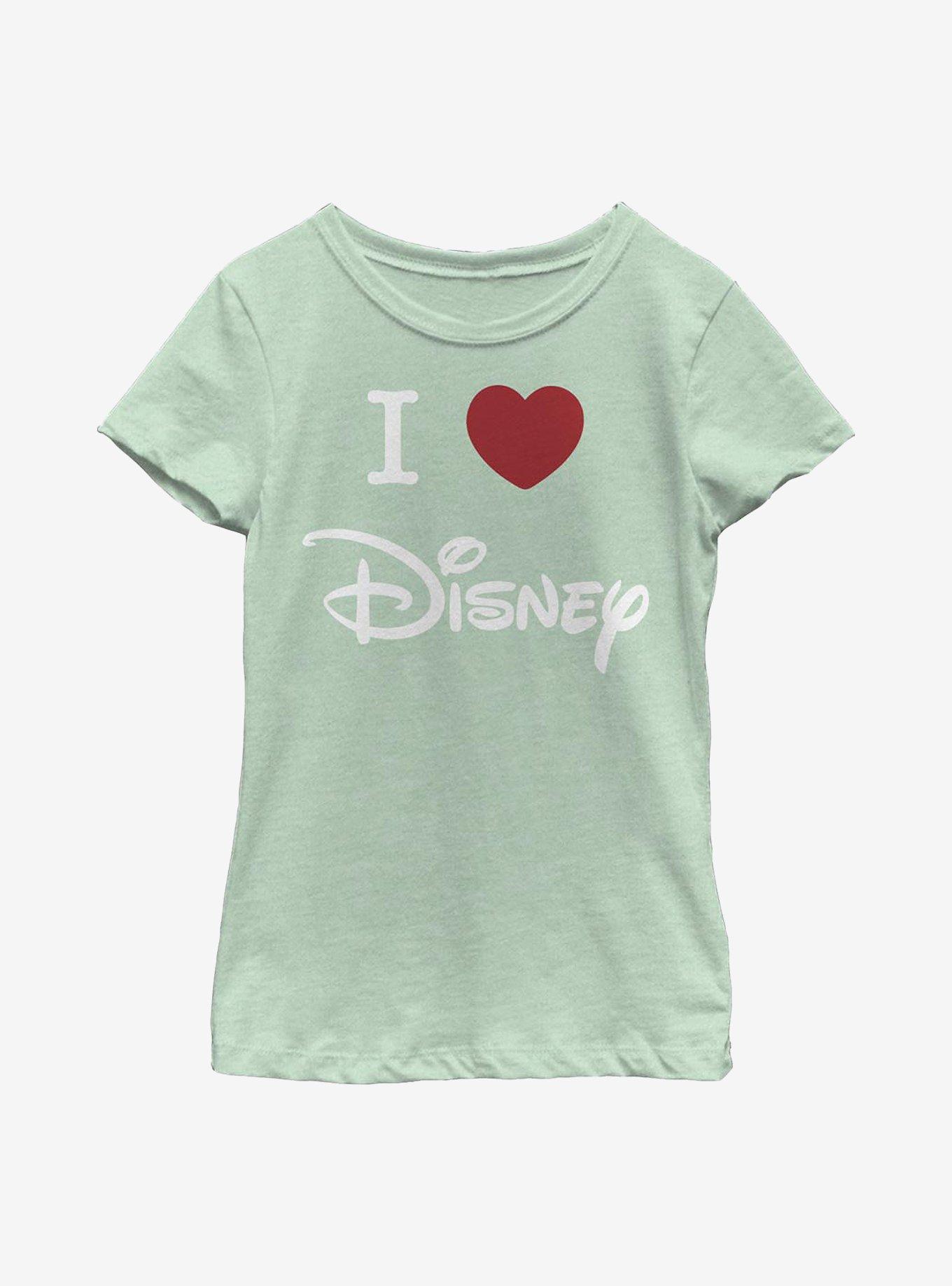 Disney Classic I Heart Youth Girls T-Shirt