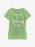Disney Classic My Disney Shirt Youth Girls T-Shirt, GRN APPLE, hi-res