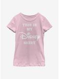 Disney Classic My Disney Shirt Youth Girls T-Shirt, PINK, hi-res