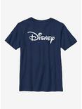 Disney Classic Logo Youth T-Shirt, NAVY, hi-res