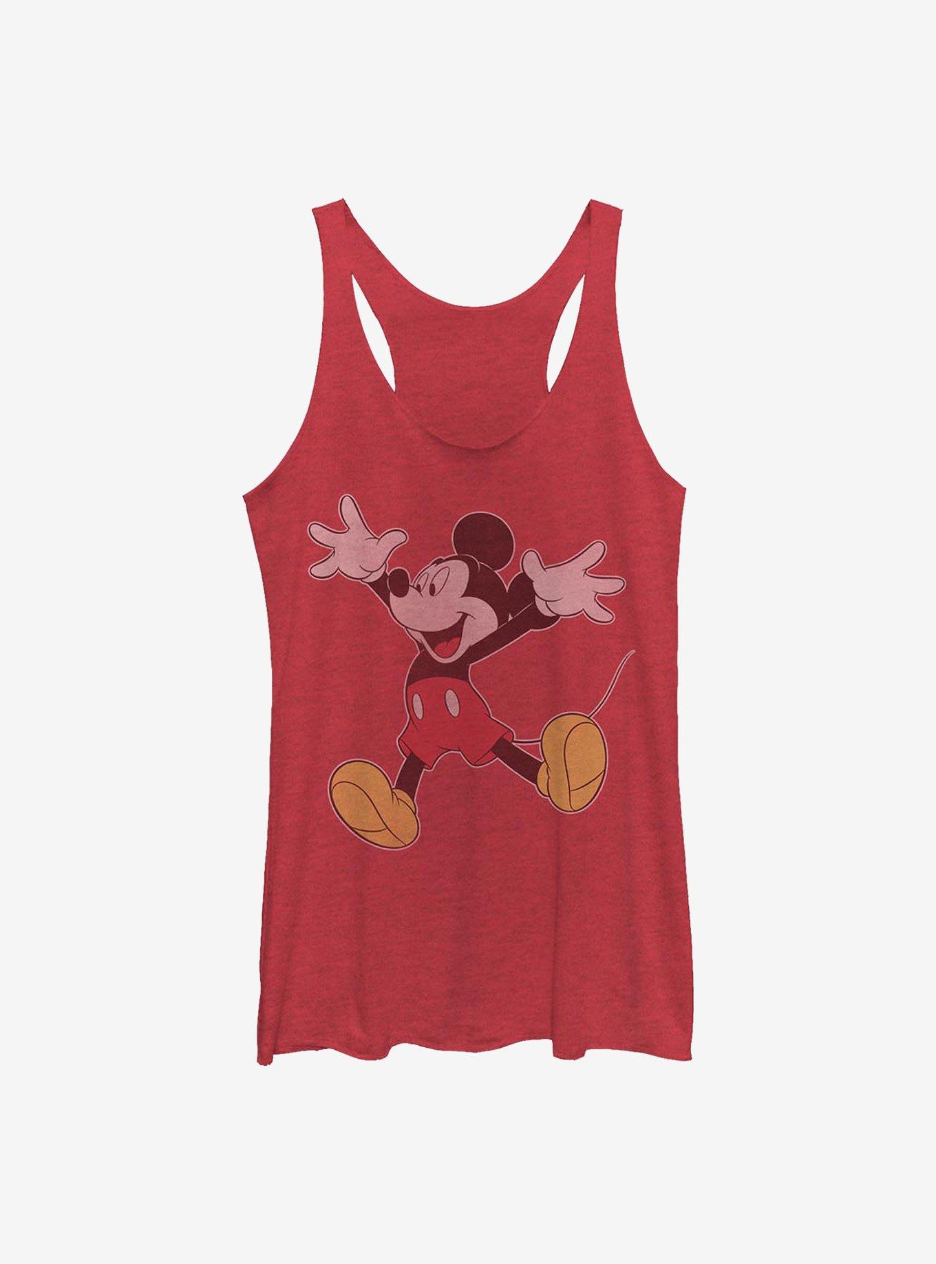 Disney Mickey Mouse Jump Womens Tank Top - RED | BoxLunch