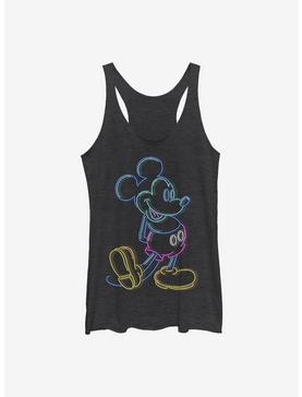 Disney Mickey Mouse Neon Mickey Womens Tank Top, , hi-res