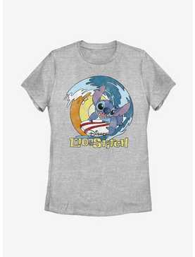 Disney Lilo And Stitch Surf Womens T-Shirt, , hi-res