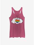 Disney Mickey Mouse Rainbow Love Womens Tank Top, PINK HTR, hi-res