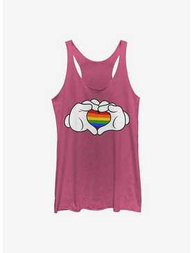 Disney Mickey Mouse Rainbow Love Womens Tank Top, , hi-res