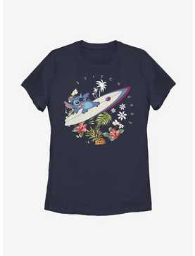 Disney Lilo And Stitch Surfer Dude Womens T-Shirt, , hi-res