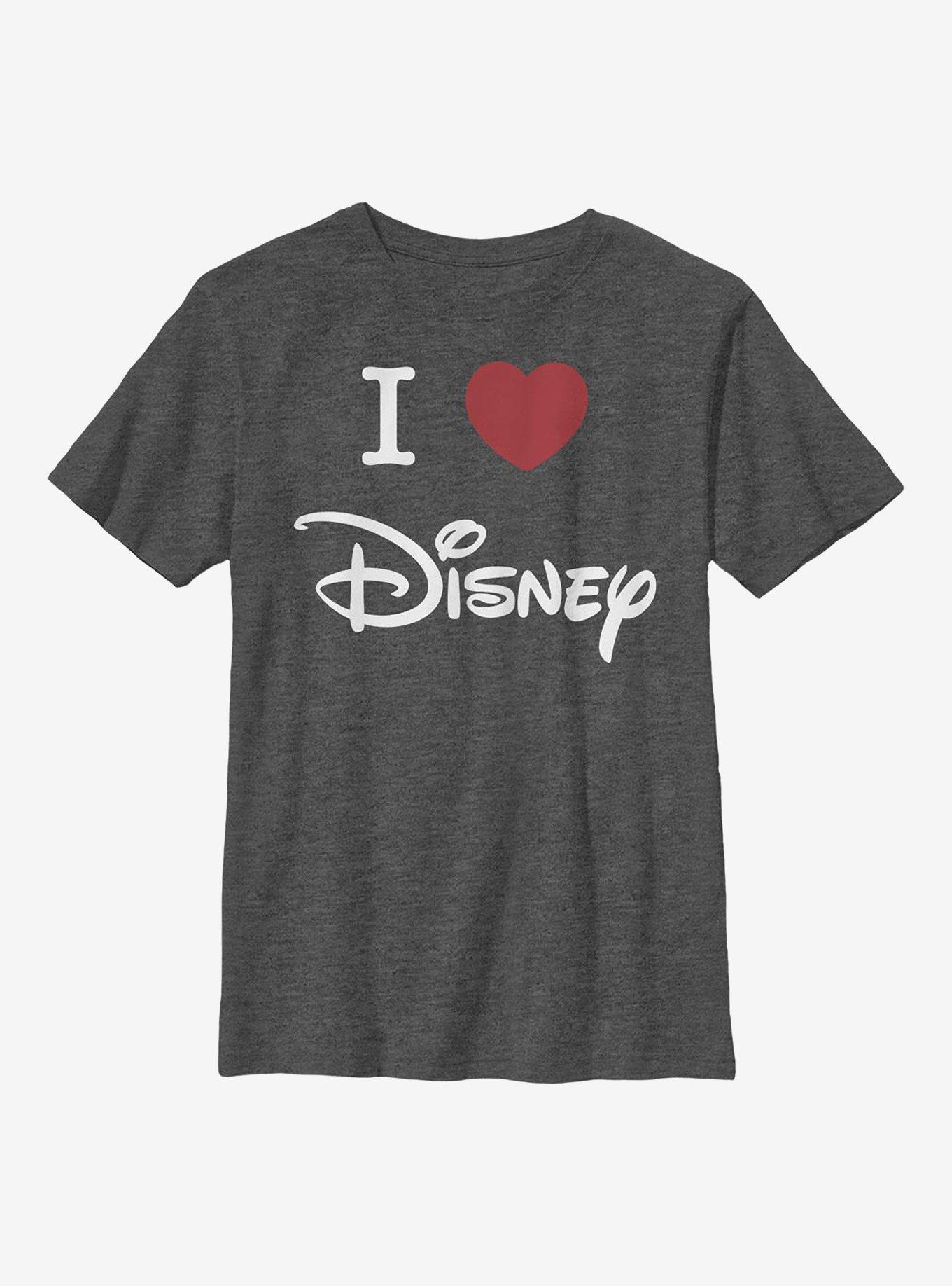 Disney Classic I Heart Disney Youth T-Shirt, , hi-res