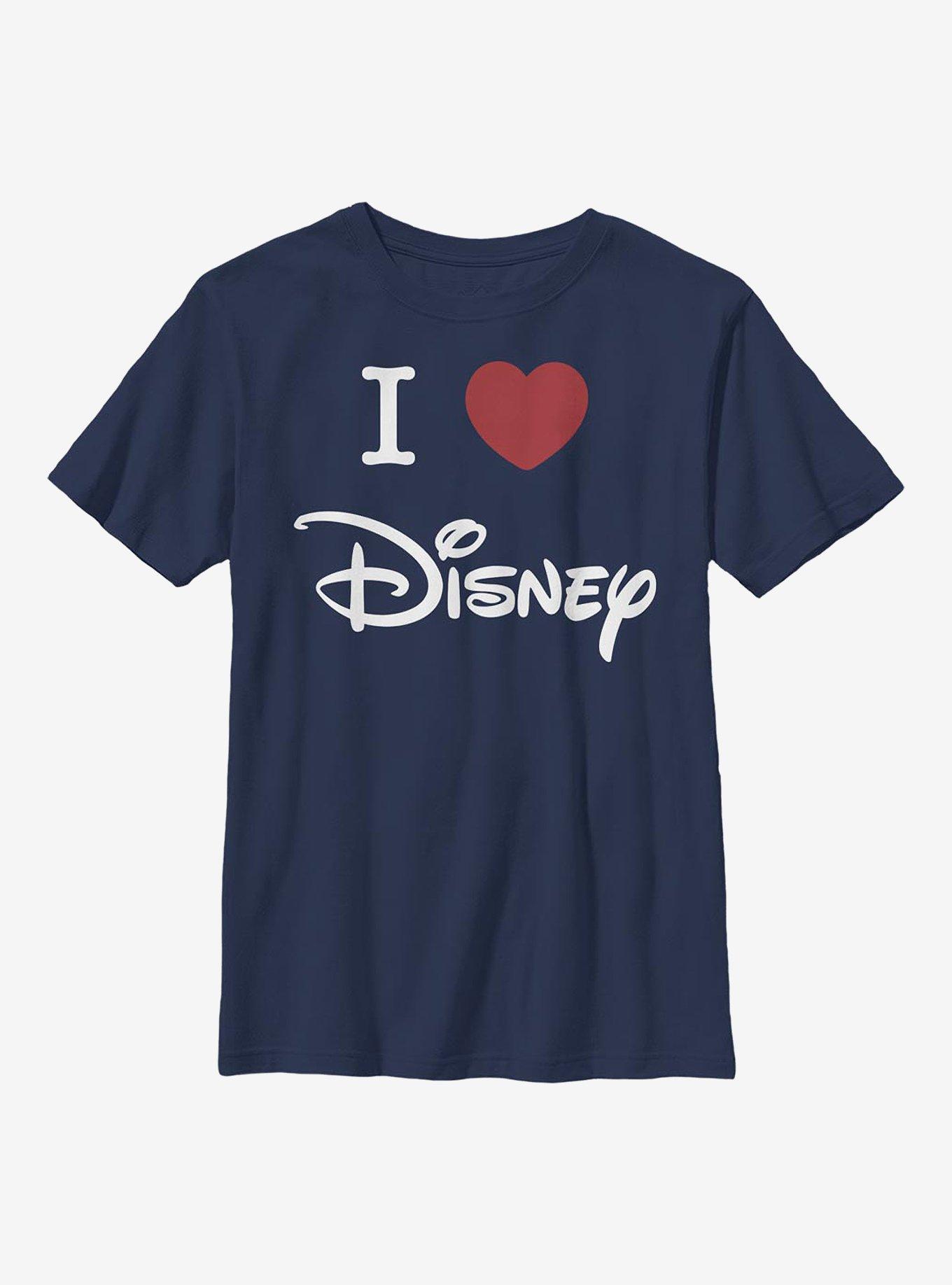 Disney Classic I Heart Disney Youth T-Shirt, , hi-res
