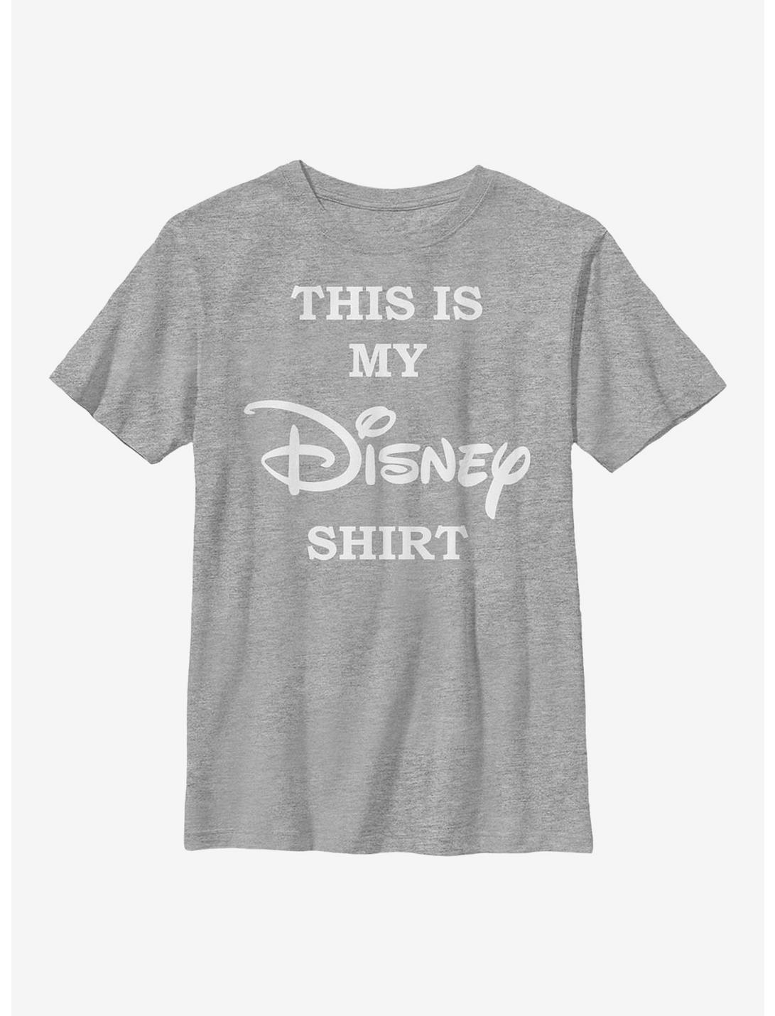 Disney Classic My Disney Shirt Youth T-Shirt, ATH HTR, hi-res