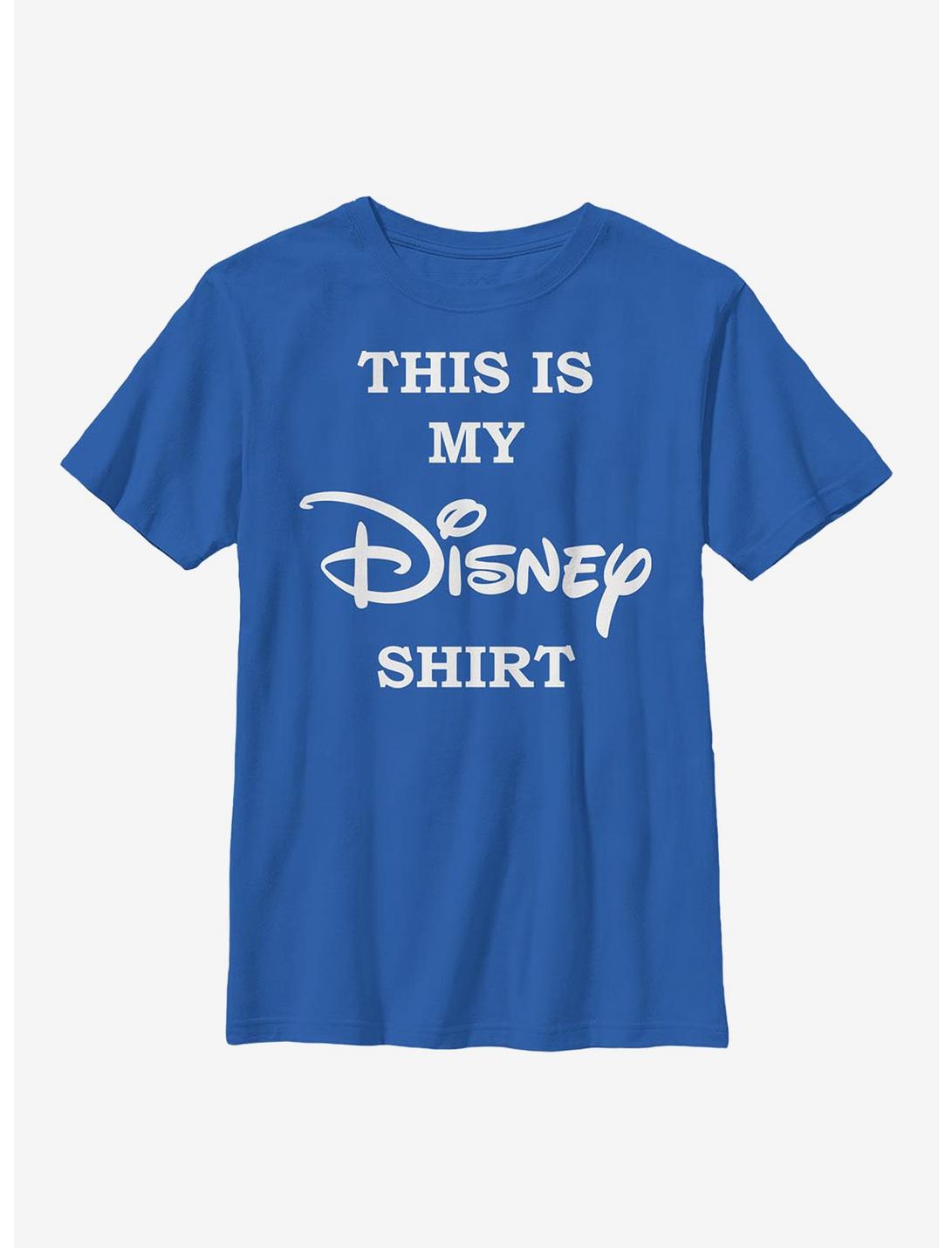 Disney Classic My Disney Shirt Youth T-Shirt, ROYAL, hi-res