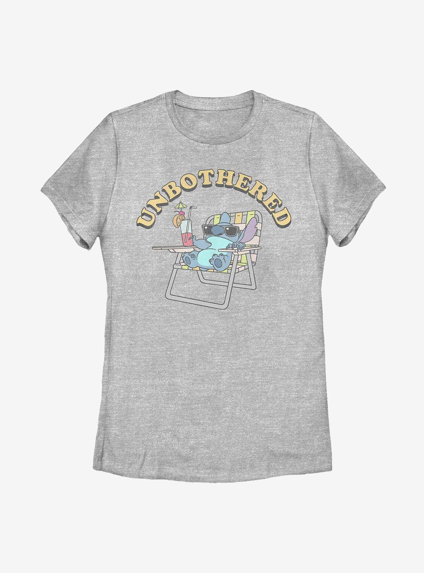 Disney Lilo And Stitch Unbothered Womens T-Shirt, , hi-res