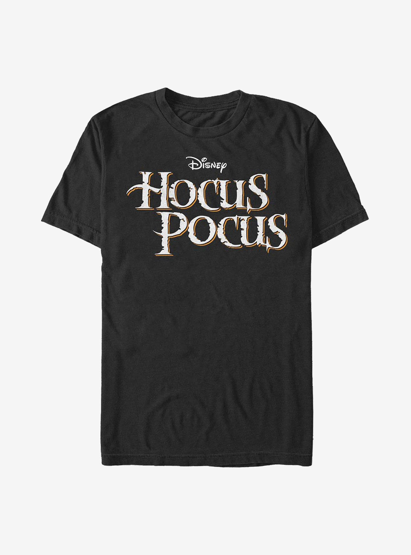 Disney Hocus Pocus Logo T-Shirt, BLACK, hi-res