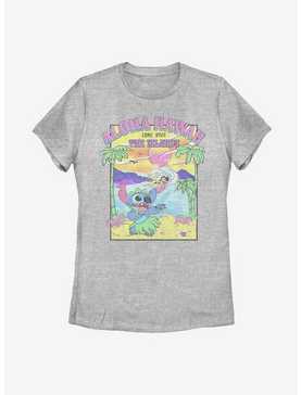 Disney Lilo And Stitch Visit The Islands Womens T-Shirt, , hi-res