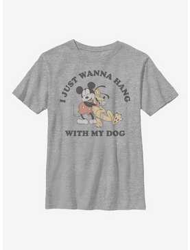 Disney Mickey Mouse Pluto Puppy Love Youth T-Shirt, , hi-res