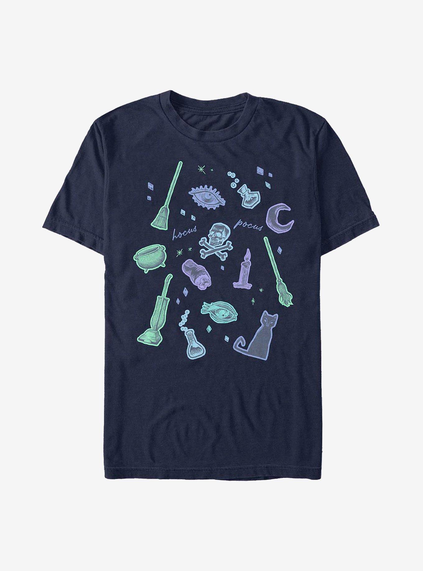 Disney Hocus Pocus Spooky Icons T-Shirt, , hi-res