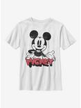 Disney Mickey Mouse Oh Boy Youth T-Shirt, WHITE, hi-res