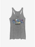 Disney Lilo And Stitch Weekend Womens Tank Top, GRAY HTR, hi-res