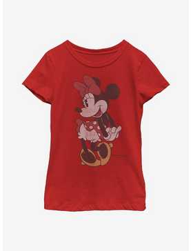 Disney Minnie Mouse Classic Vintage Minnie Youth Girls T-Shirt, , hi-res
