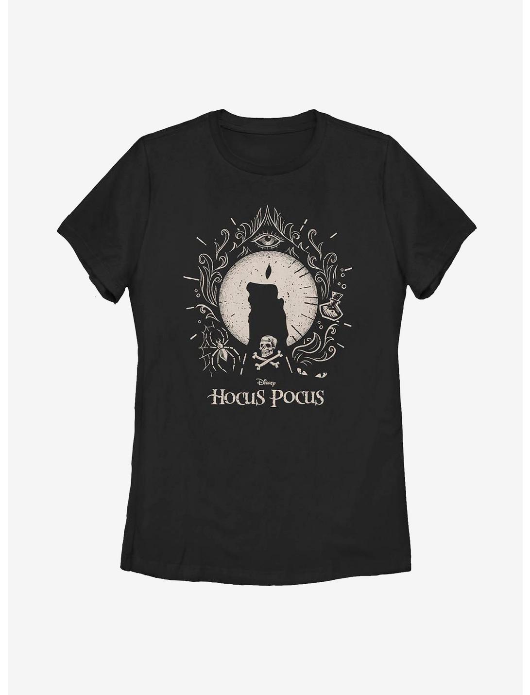 Disney Hocus Pocus Black Flame Womens T-Shirt, BLACK, hi-res