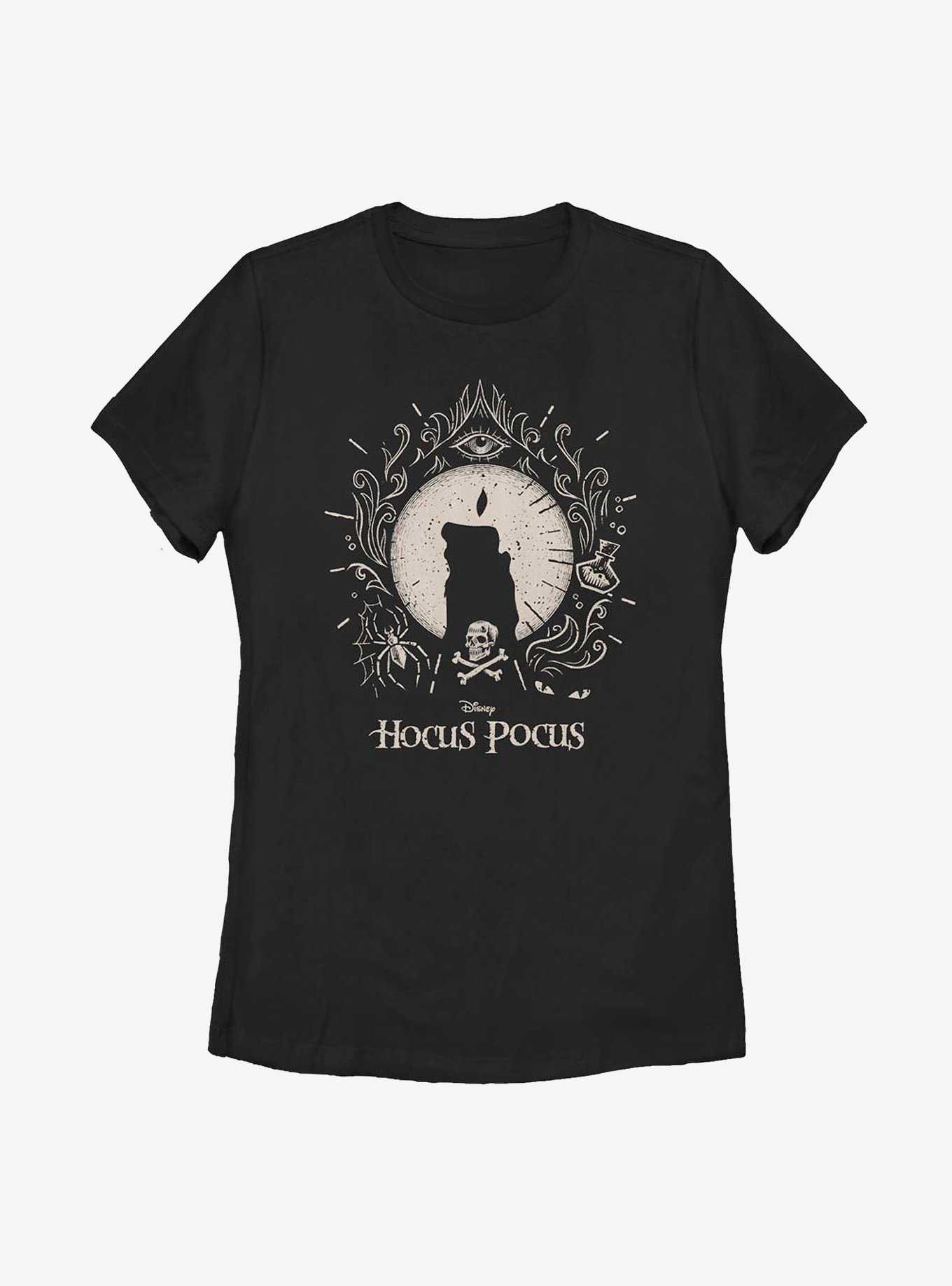 Disney Hocus Pocus Black Flame Womens T-Shirt, , hi-res
