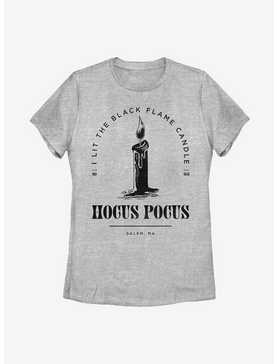 Disney Hocus Pocus Black Flame Candle Stamp Womens T-Shirt, , hi-res