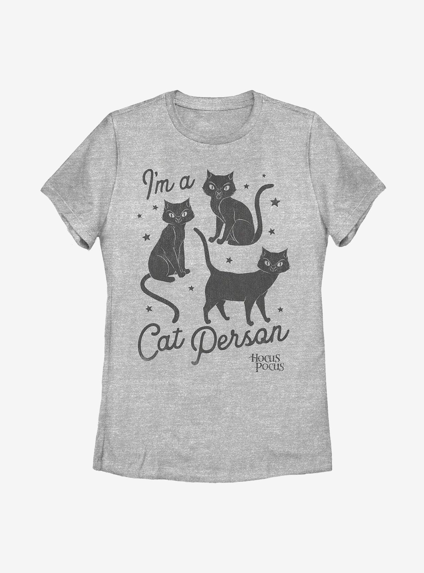 Disney Hocus Pocus Cat Person Womens T-Shirt, ATH HTR, hi-res