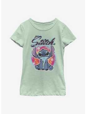 Disney Lilo And Stitch Airbrush Youth Girls T-Shirt, , hi-res
