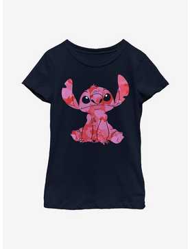 Disney Lilo And Stitch Heart Fill Youth Girls T-Shirt, , hi-res