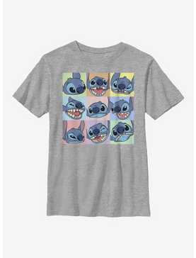 Disney Lilo And Stitch Nine Box Stitch Youth T-Shirt, , hi-res