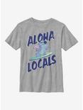 Disney Lilo And Stitch Aloha Locals Youth T-Shirt, ATH HTR, hi-res