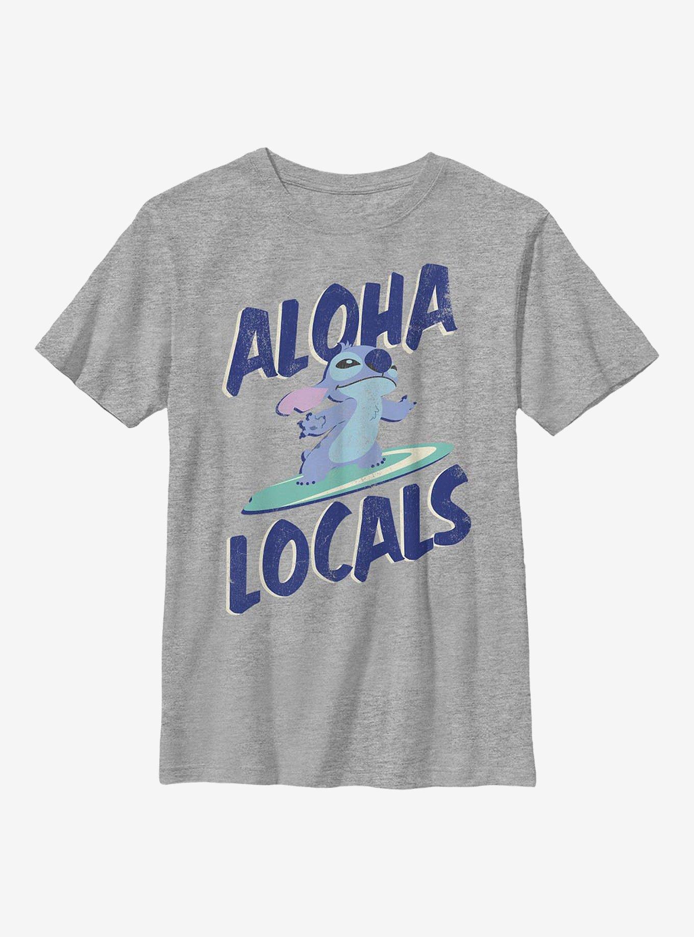 Disney Lilo And Stitch Aloha Locals Youth T-Shirt, , hi-res