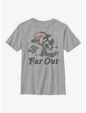Disney Lilo And Stitch Far Out Stitch Youth T-Shirt, , hi-res