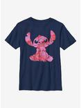 Disney Lilo And Stitch Heart Fill Youth T-Shirt, NAVY, hi-res