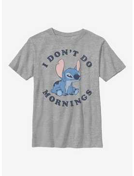 Disney Lilo And Stitch Mornings Youth T-Shirt, , hi-res