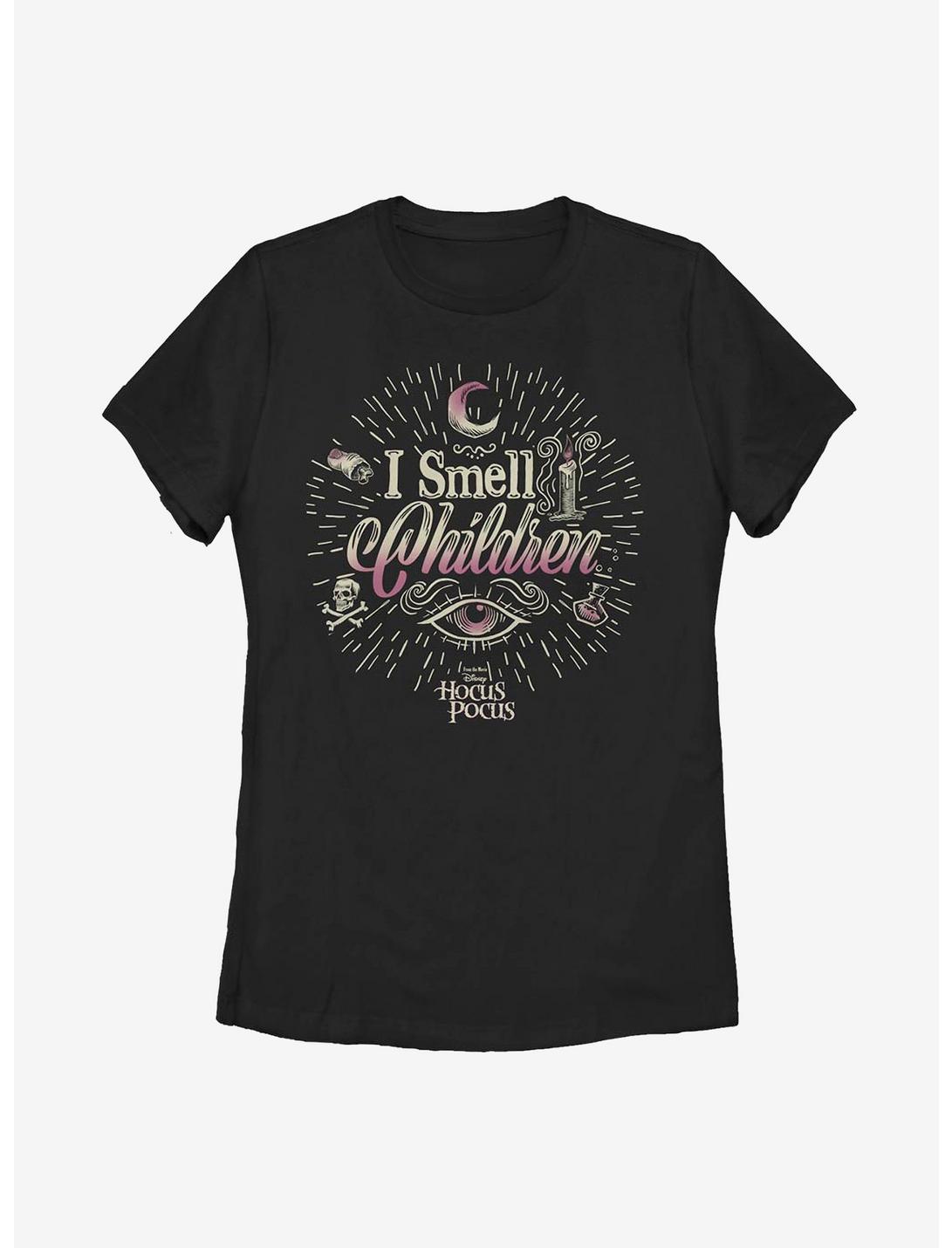 Disney Hocus Pocus Smelly Children Womens T-Shirt, BLACK, hi-res