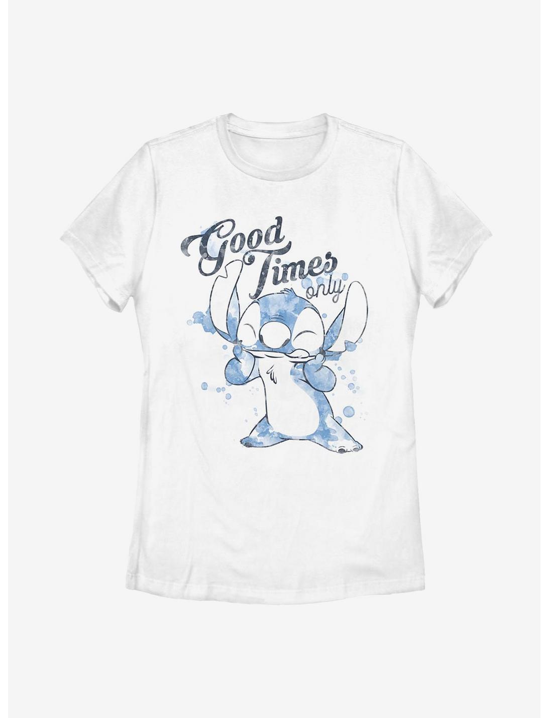 Disney Lilo And Stitch Good Times Womens T-Shirt, WHITE, hi-res