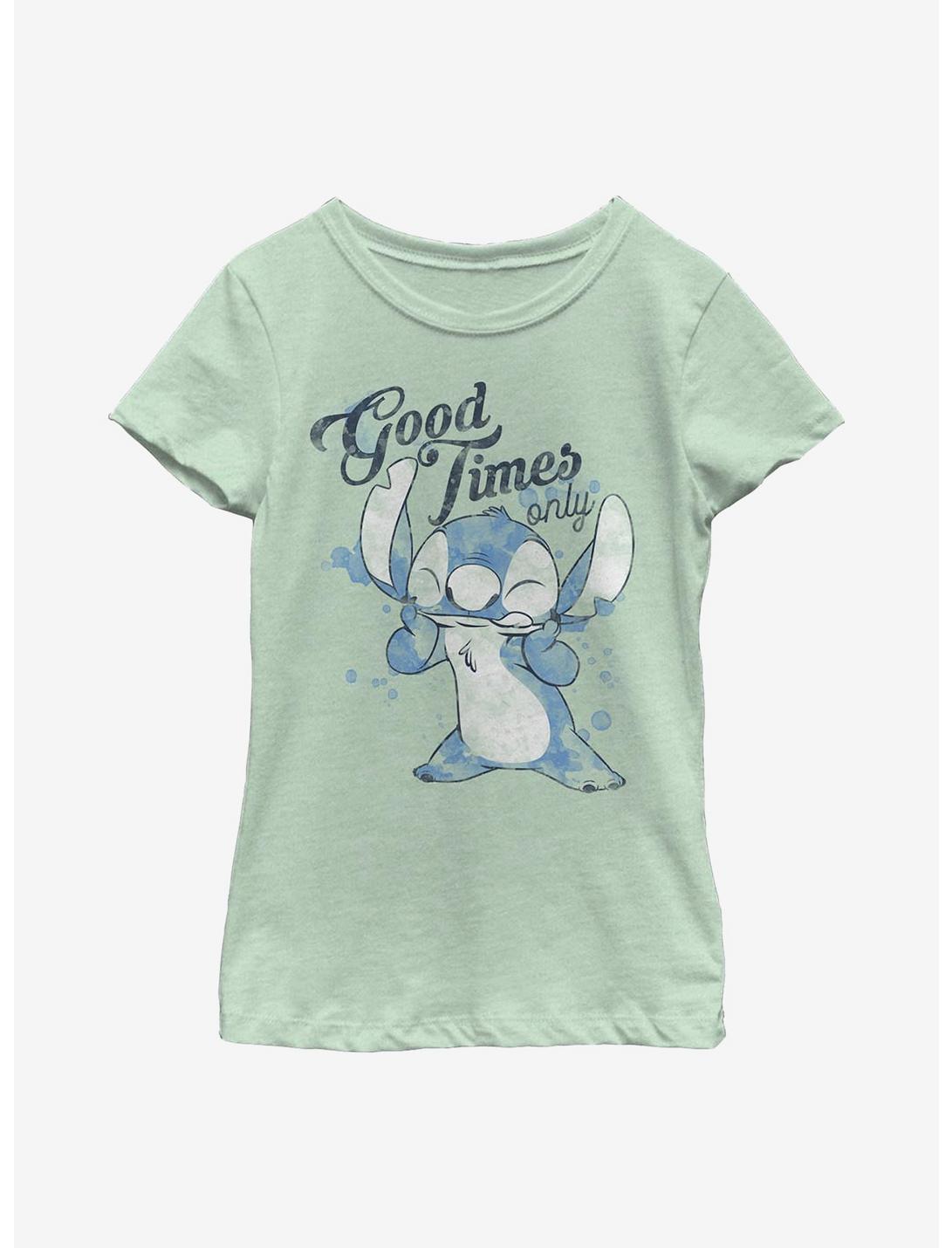 Disney Lilo And Stitch Good Times Youth Girls T-Shirt, MINT, hi-res