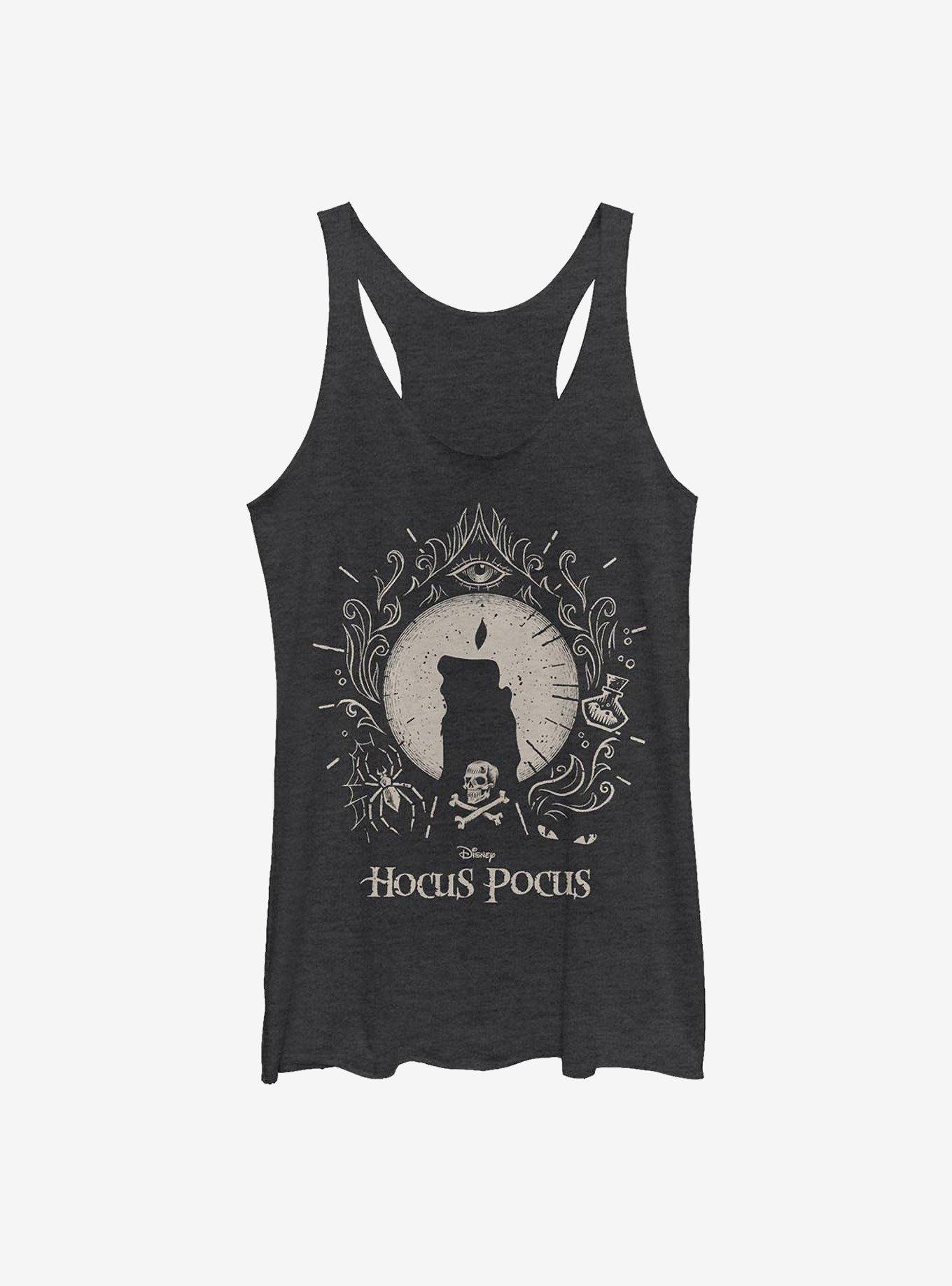 Disney Hocus Pocus Black Flame Womens Tank Top, , hi-res