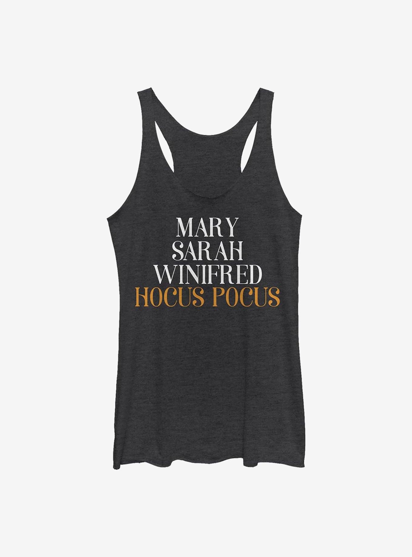 Disney Hocus Pocus Name Stack Womens Tank Top, , hi-res