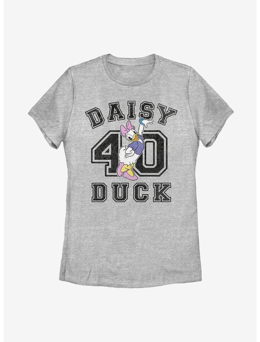 Disney Daisy Duck Classic Collegiate Womens T-Shirt, ATH HTR, hi-res