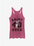 Disney Daisy Duck Classic Collegiate Womens Tank Top, PINK HTR, hi-res